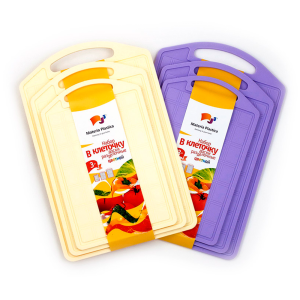 Купить Набор досок "В клеточку" цветной от производителя Материя Пластика