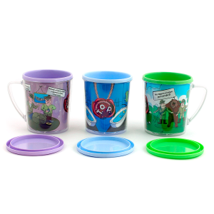 Купить Термокружка "Т.О.Р." (Туризм. Охота. Рыбалка) с крышкой от производителя Материя Пластика