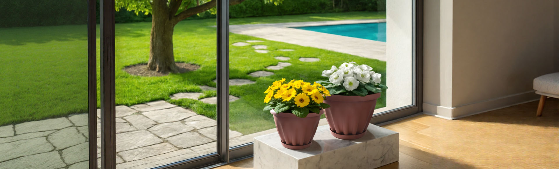 ОРИГИНАЛЬНЫЕ
ЦВЕТОЧНЫЕ
ГОРШКИ